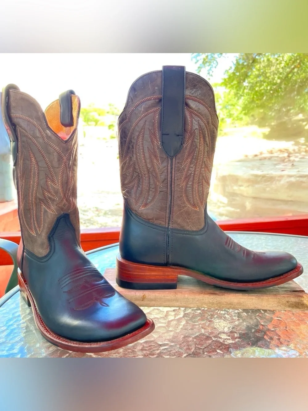 ✨ STUNNING Handmade Denver Boots Western Cowboy Boots ✨